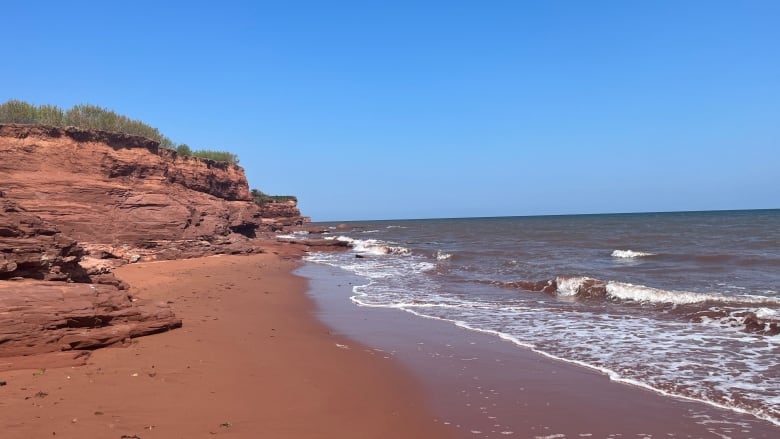 Seacow Pond Beach was quiet on Tuesday, four days after a woman and youth were attacked by a man with a sword Sept. 1 at around 9:30 p.m.