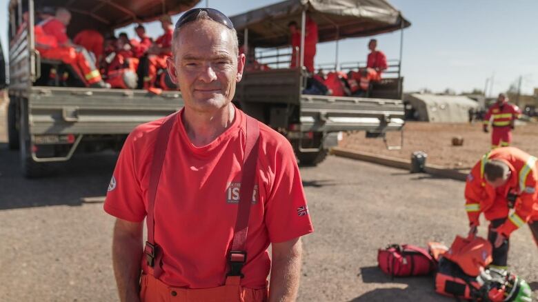 Dr Malcolm Russell,  a former British army doctor,  is the medical director for the  UK International Search and Rescue team (UKISAR) dispatched to Morocco.