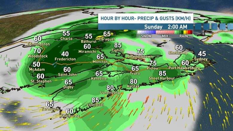 Gusty winds to continue through Saturday night as Lee tracking through the region.