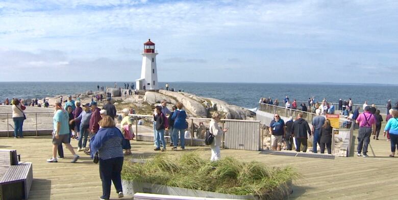 Peggys Cove is a popular destination for both tourists and locals.