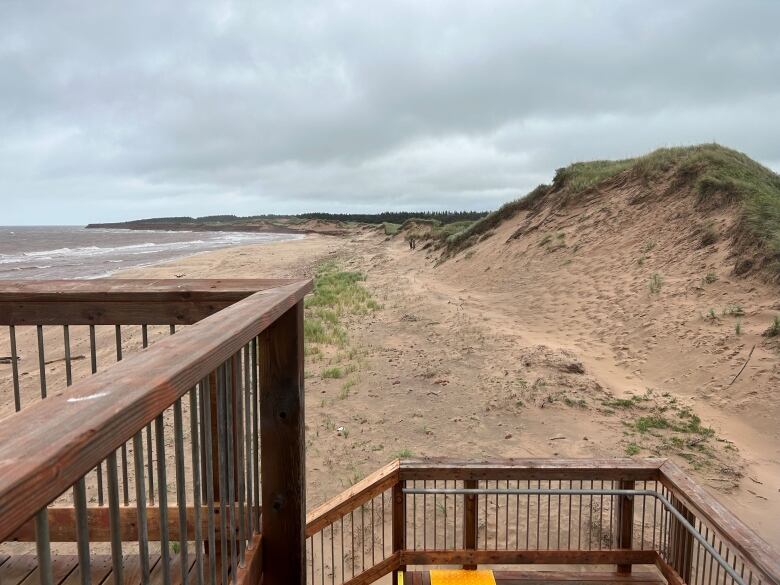 Cavendish Beach, one year after Fiona.