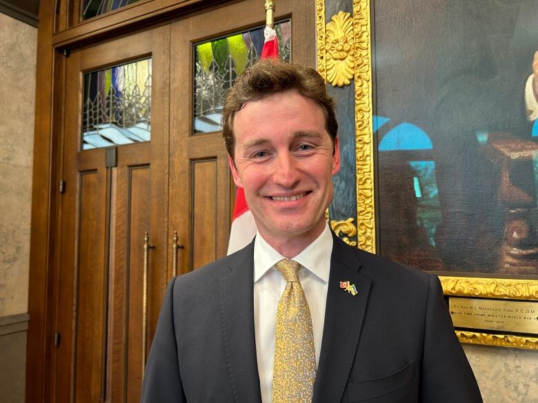 Toronto-area Liberal MP Yvan Baker accompanied Prime Minister Justin Trudeau to Toronto on Friday for Ukrainian President Volodymyr Zelenskyy's visit.