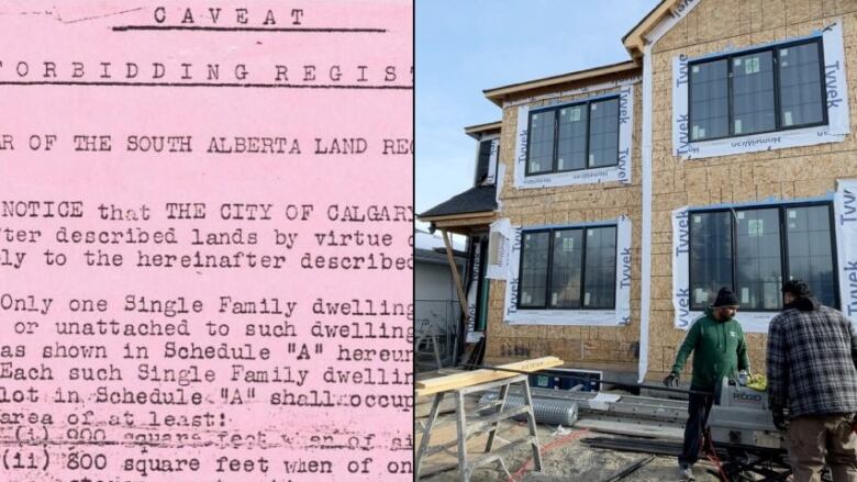 Restrictive covenants are legal instruments that are attached to property titles and can prevent the construction of certain types of buildings, including duplexes, townhomes and apartments.