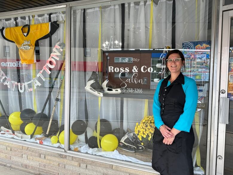 Nikki Chase, a downtown West Lorne salon owner, said the community was a sea of festivity in the lead-up to the vote. 