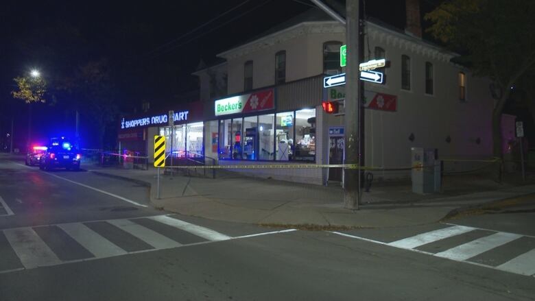 Herkimer Street and Caroline Street South intersection where the shooting took place.