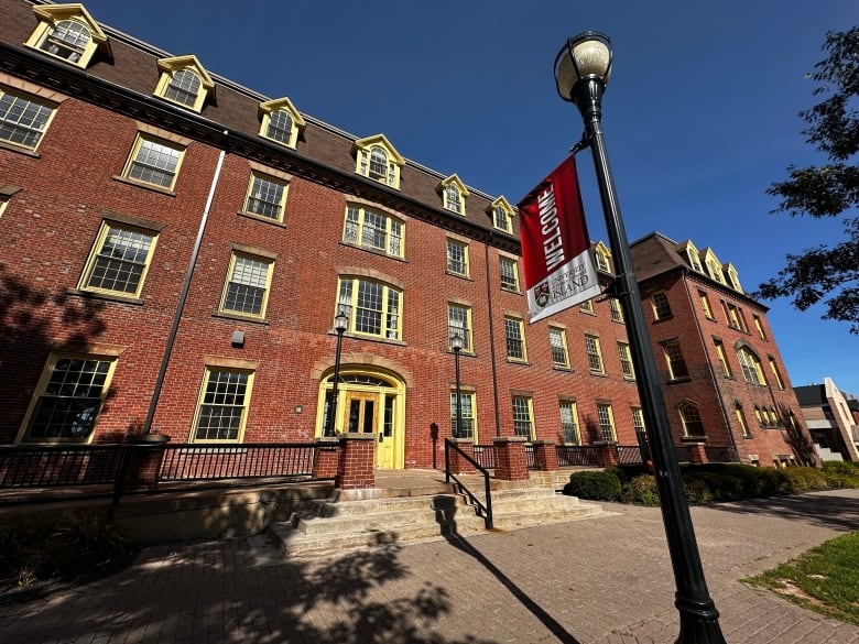 The University of Prince Edward Island's Main Building, taken Oct. 4, 2023.