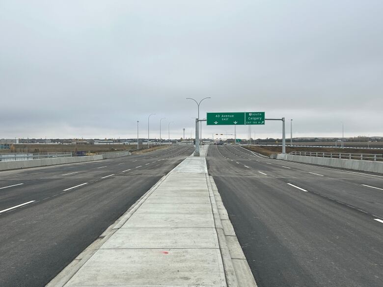 an empty road is pictured.