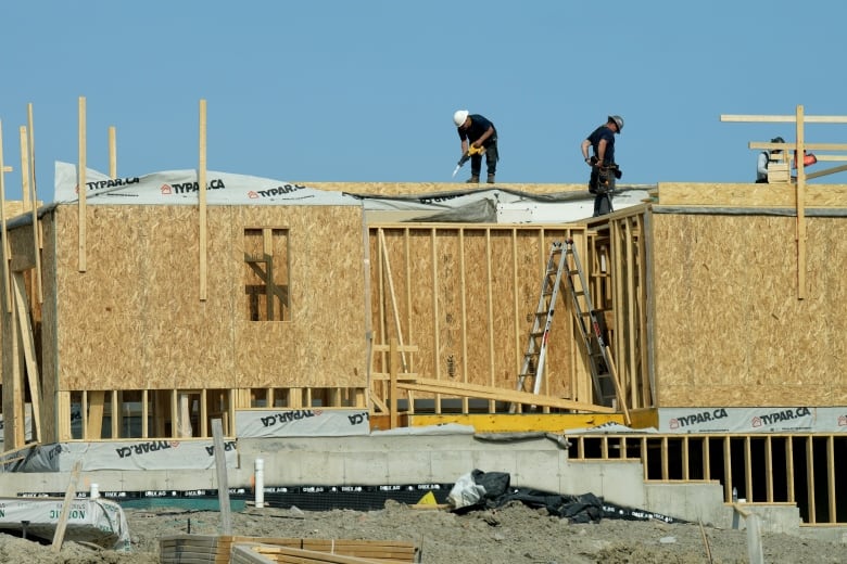 A new housing development is constructed just outside the edge of  the Duffins Rouge Agricultural Preserve, part of Ontario's Greenbelt , on Monday, May 15, 2023.