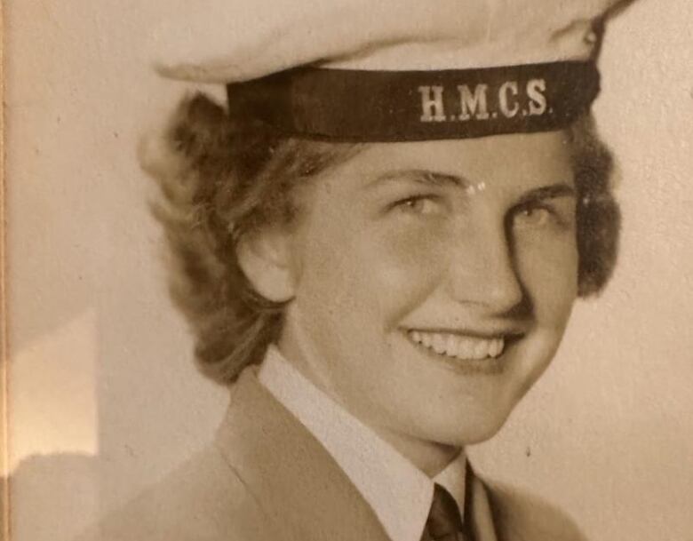 Archival photograph of Lucille Lane in uniform 