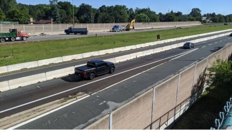 $10 million work of work being done on E.C. Row Expressway in 2020.