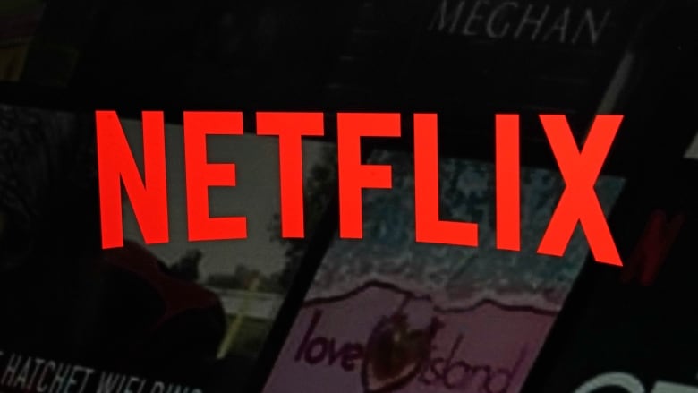 A logo for streaming giant Netflix.