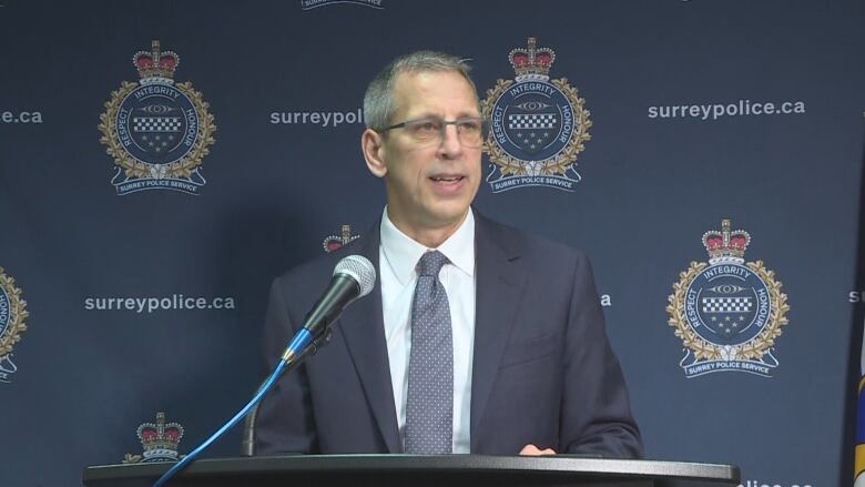 Photo of Mike Serr, administrator of the Surrey Police Board.