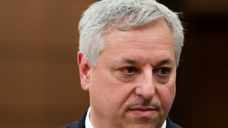 Director of the Canadian Security Intelligence Service (CSIS), David Vigneault, is seen as he waits to appear before the Special Committee on Canada-People's Republic of China Relationship (CACN) on Parliament Hill in Ottawa, on Monday, Feb. 6, 2023.