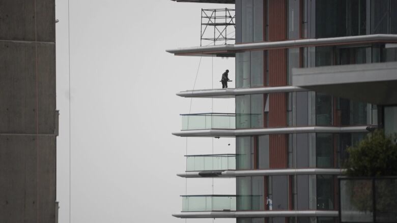 A construction project in Vancouver in November.