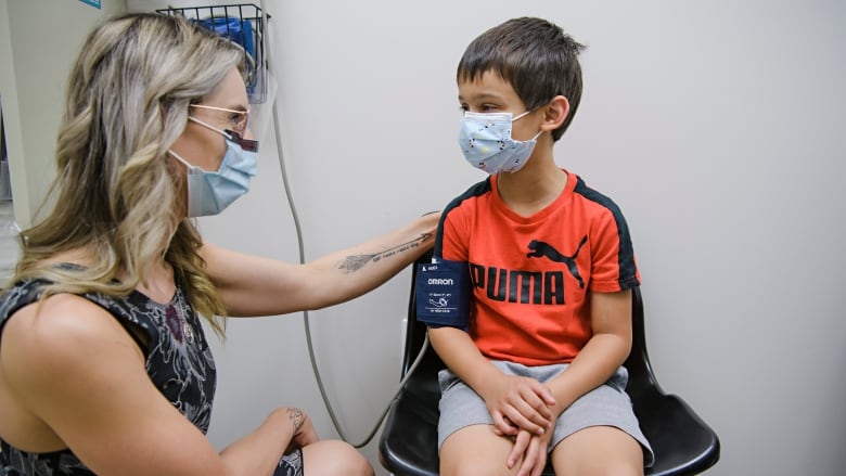 Dr. Brenna Kaschor, left, started Grounded Roots, Open Wings (G.R.O.W.), a non-profit health clinic in 2021, to offer services to young families that are not covered under the Ontario Health Insurance Plan (OHIP).