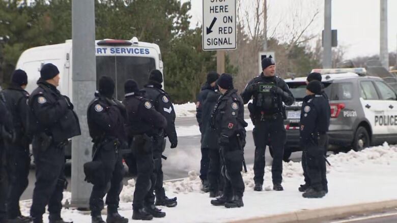 Toronto police officers.