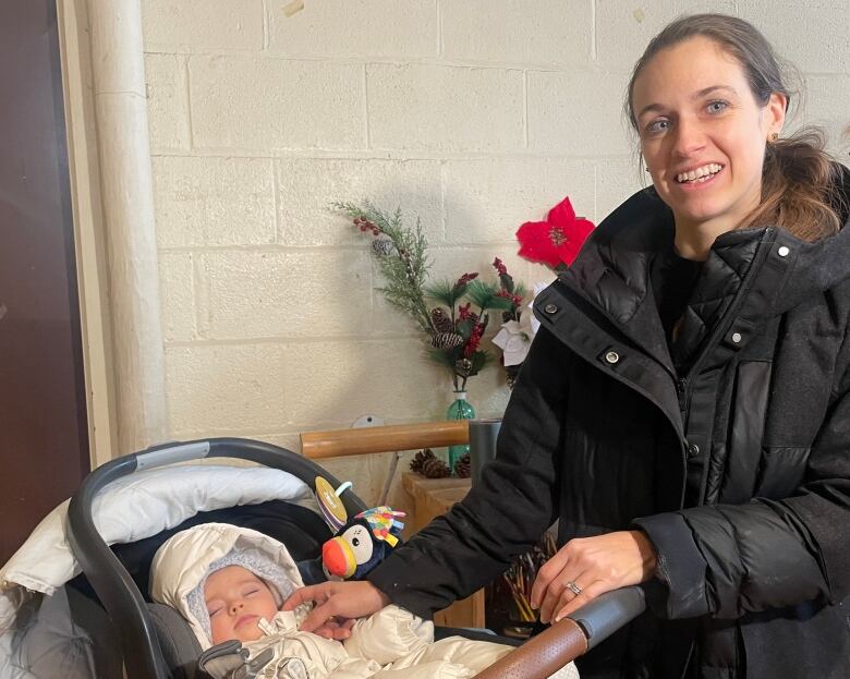 Laura Willett with 3-month-old Myla