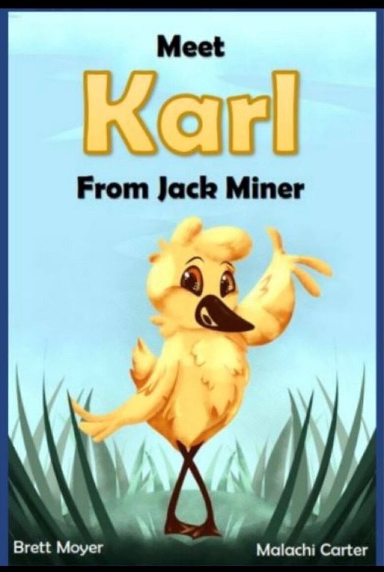 Picture book cover about the life of Karl the goose from Kingsville's Jack Miner bird sanctuary.