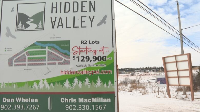 Hidden Valley sign.