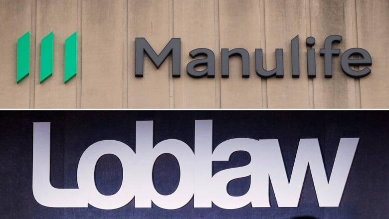 The Manulife and Loblaw company logos are shown in a composite.