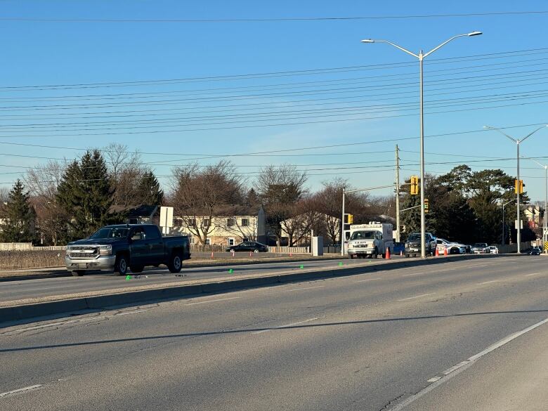 London police say a pedestrian sustained serious injuries in a crash Thursday morning near Pond Mills Road.