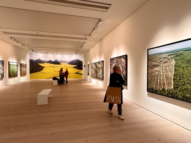 Burtynsky has been showing his work in London since 1998. He says it's a very good city for 