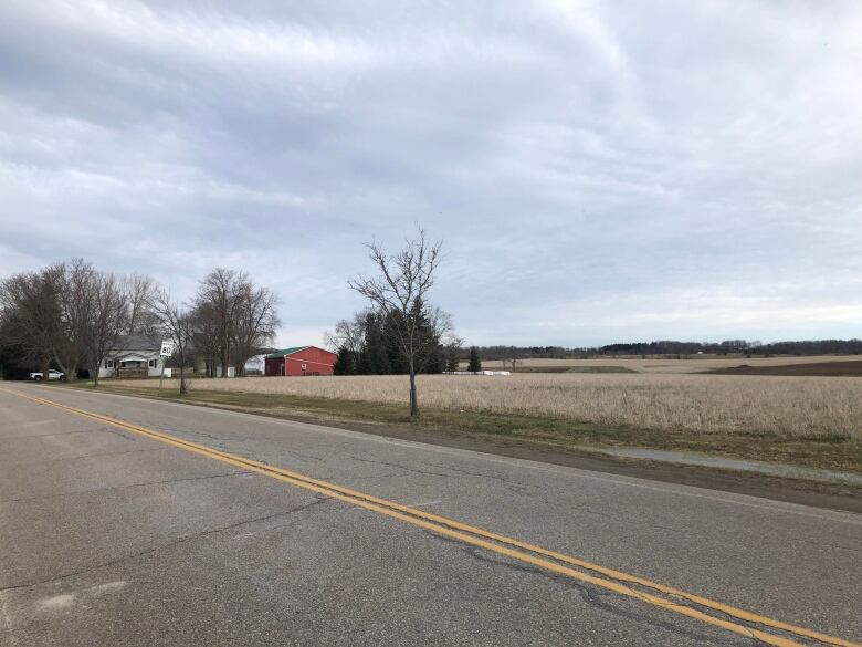 Farmland in WIlmot Township.