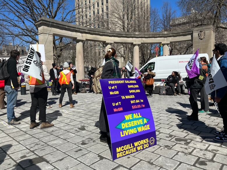 People protesting