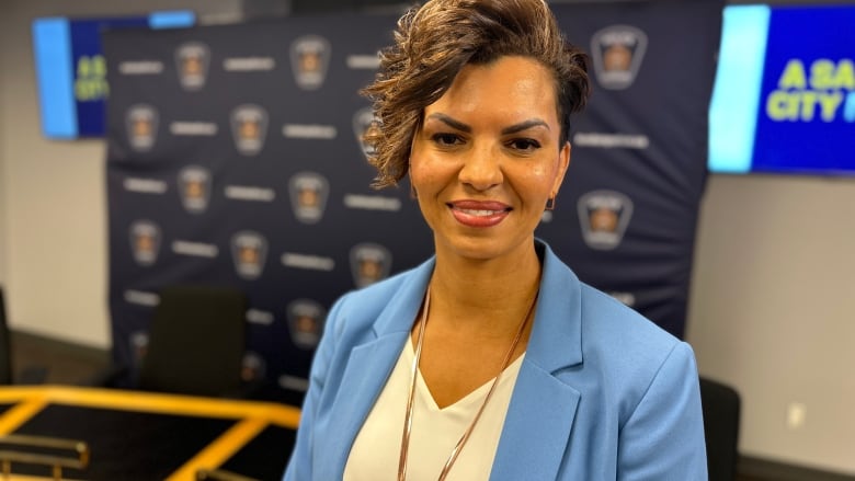 A woman who has been hired as London's third deputy police chief. 