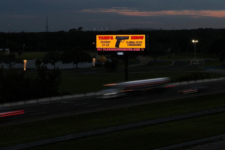 A digital billboard is shown.