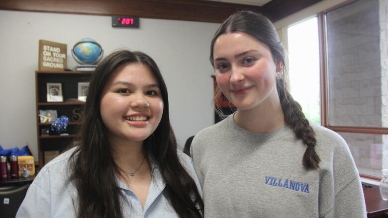 Kailey Yau and Julia Papineau.