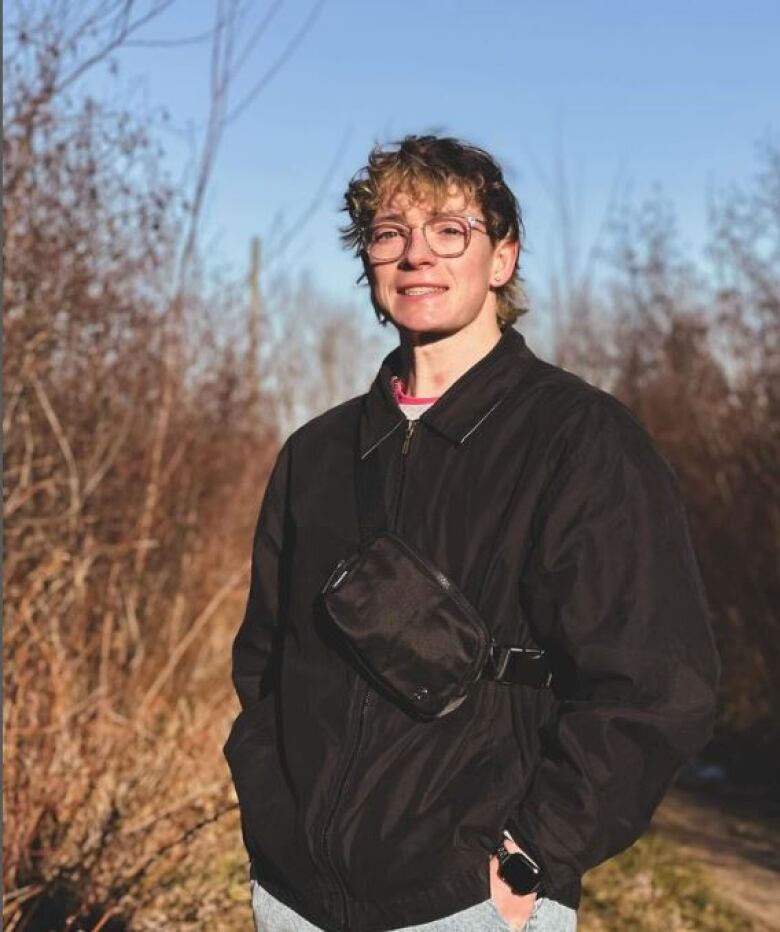 Man smiles at camera