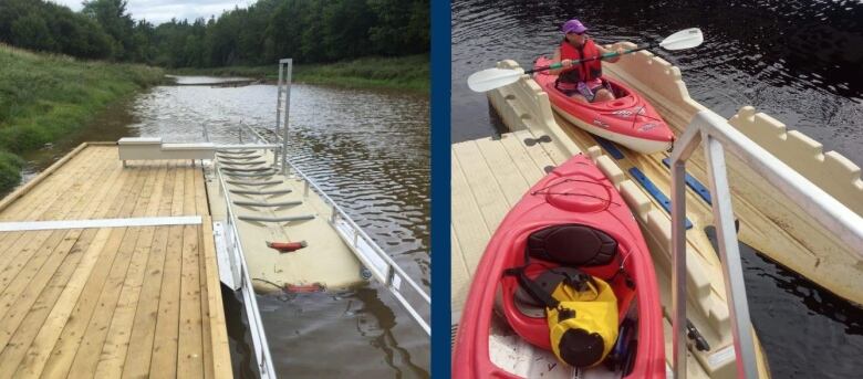 Wheelchair-accesable docks