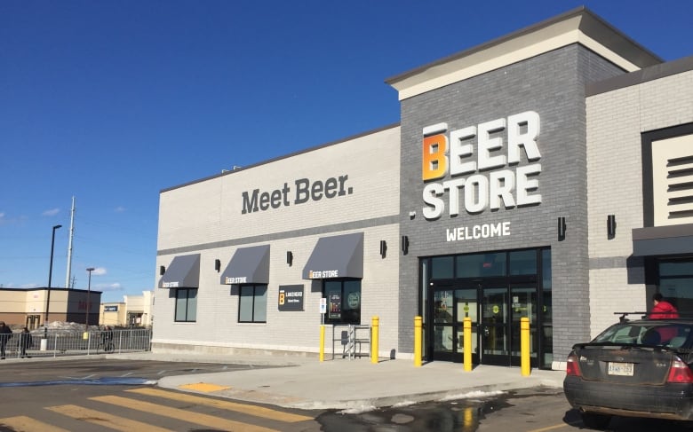 Exterior of a Beer Store location in Thunder Bay