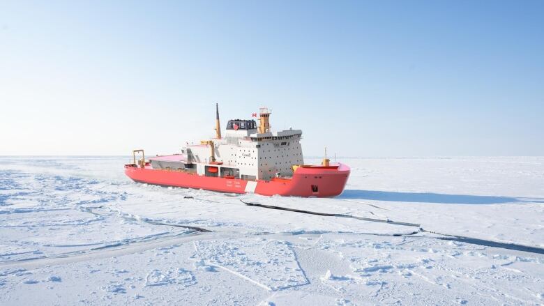 Rendering of Seaspan's model for the polar icebreaker