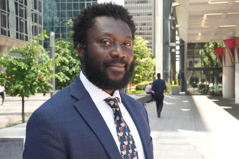 photo of  University of the Fraser Valley political science professor Edward Ansah Akuffo