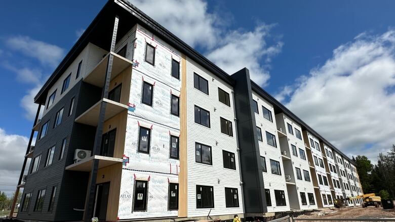 A multi-storey building under construction.