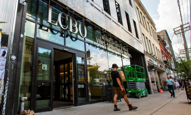 Exterior photo of an LCBO location. 