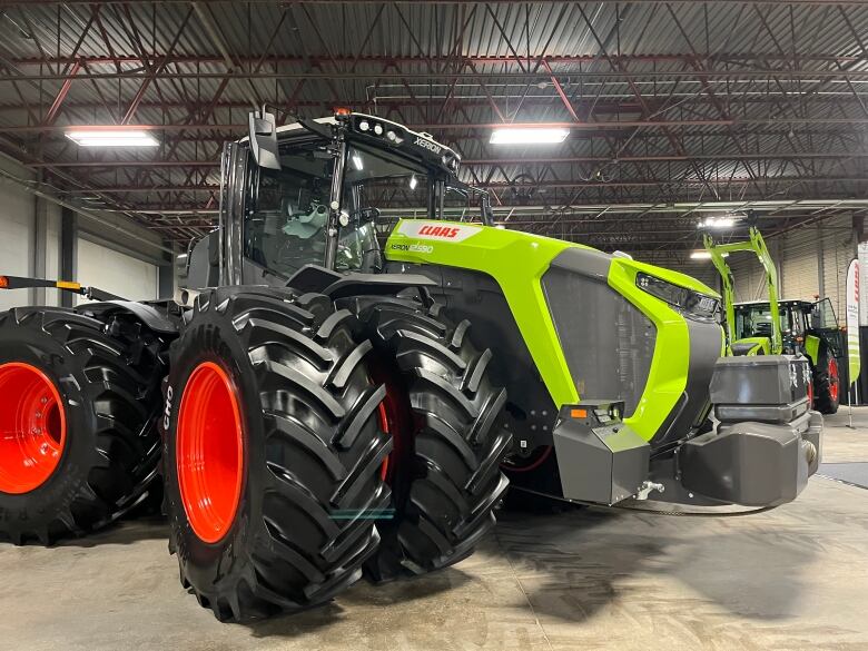 A big tractor.