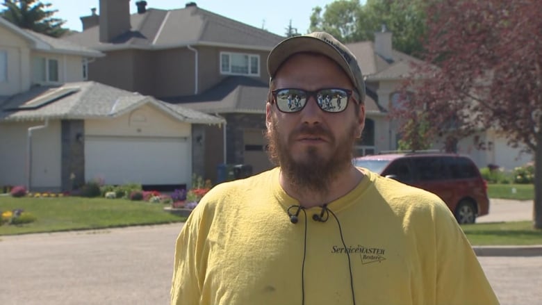 Chris Smith lives in the Calgary community where a dog died in a hot car on Canada Day.