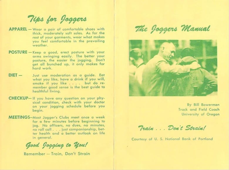 A green and yellow brochure from the early 1960s titled 