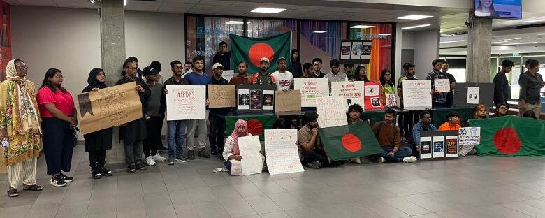 Students from University of Manitoba Bangladeshi Students' Association (UMBSA) first gathered yesterday at the campus.