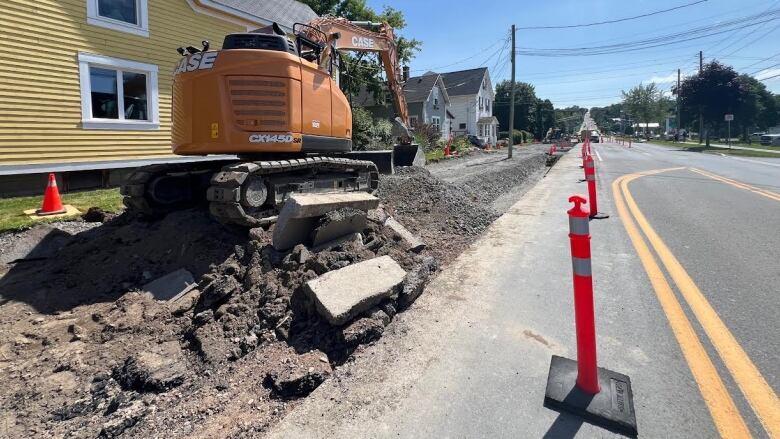 Bike lake construction