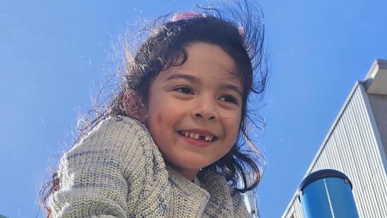 Family and friends online have identified the missing girl as seven-year-old AnnaBielli, seen here in an undated photo.