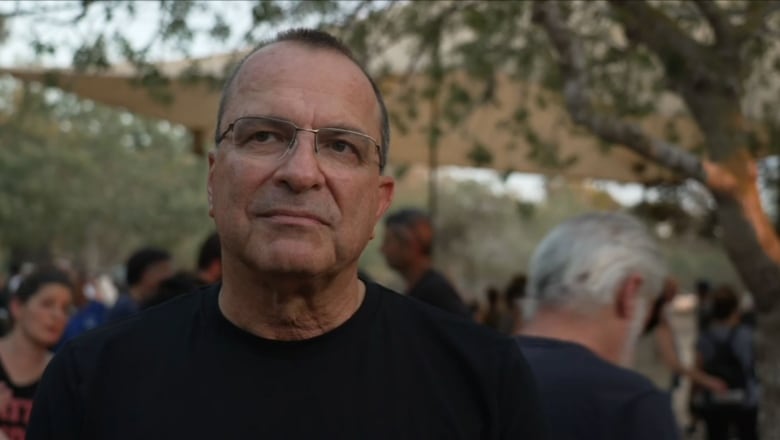 Eyal Mor, the nephew of slain Israeli captive Avraham Munder,  spoke to CBC News in the community of Nir Oz earlier this week after his uncle's funeral.