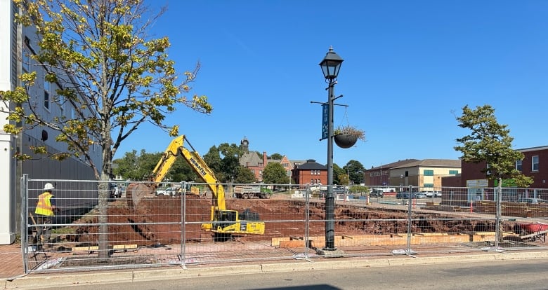 The Regent is being worked on now, it's a five-storey building on the corner of Water and Summer streets. It will include housing and retail space.