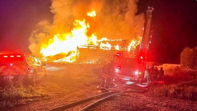 Sunden Farm Fire