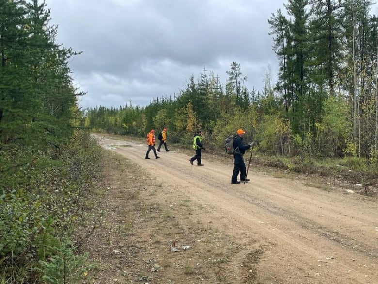 A group of searchers. 