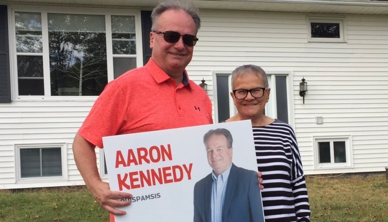 Aaron Kennedy and Brenda Fowlie