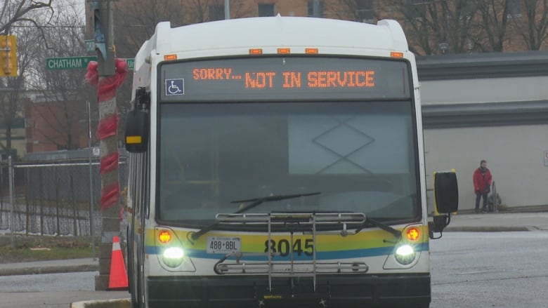 A city bus.